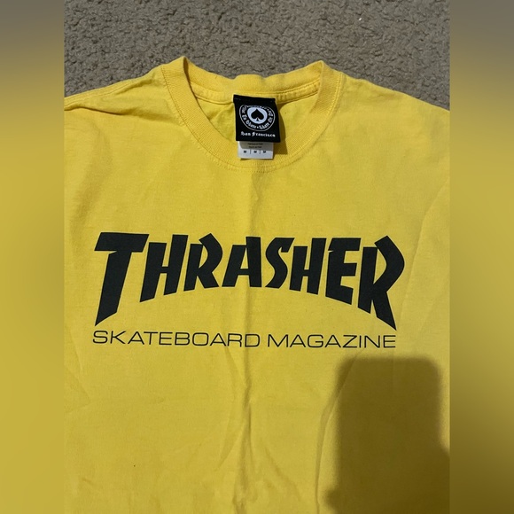 Yellow Thrasher T-shirt size Medium - Picture 2 of 3
